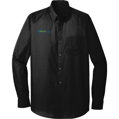 Long Sleeve Carefree Poplin Shirt