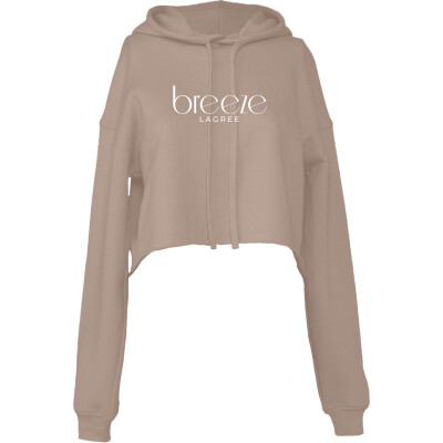 Ladies' Cropped Fleece Hoodie