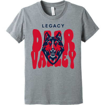 Youth Heather CVC Short Sleeve Tee