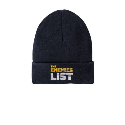The Enemies List - Ribbed knit beanie