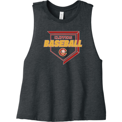 Bella+Canvas Women’s Racerback Cropped Tank