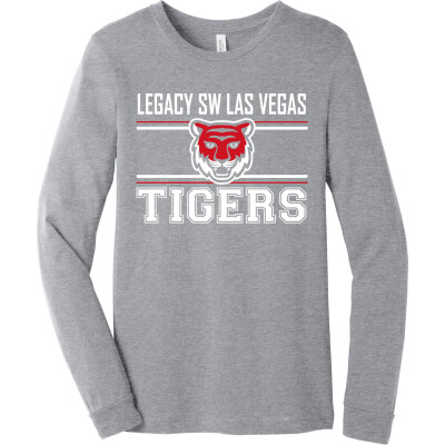 Unisex Heather CVC Long Sleeve Tee