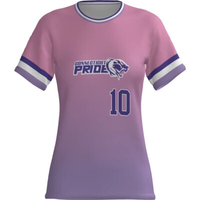 Champro Women's Juice Crew Neck Short Sleeve T-Shirt - Pink