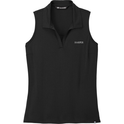 TRAVIS MATHEW Women's Coto Performance Sleeveless Polo (EMB)