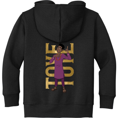 Toye Hero Pose Toddler Fleece Full-Zip Hoodie