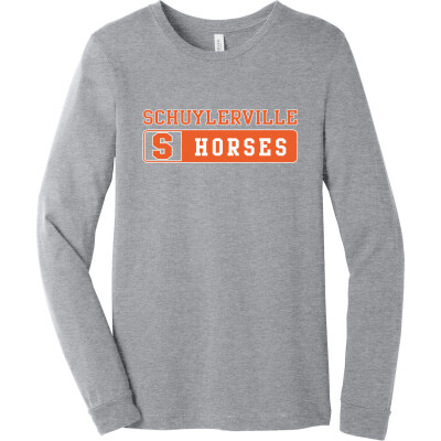 Bella+Canvas Unisex Heather CVC Long Sleeve Tee