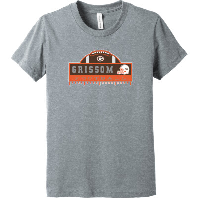 Bella+Canvas Youth Heather CVC Tee