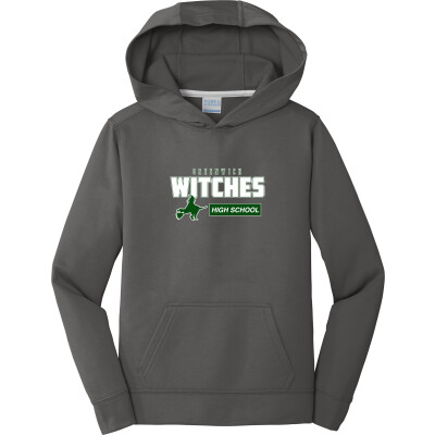 Youth Performance Fleece Pullover Hooded Sweatshirt