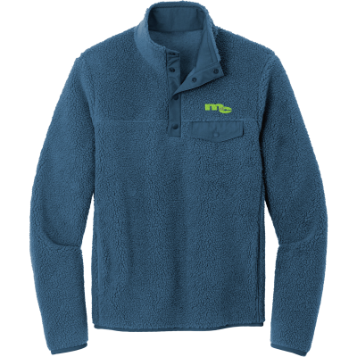 PORT AUTHORITY Camp Fleece Snap Pullover - F140 (EMB)