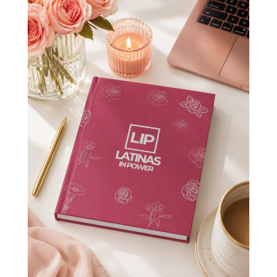 LIP 5.75 x 8" All Over print Hard Cover Journal"