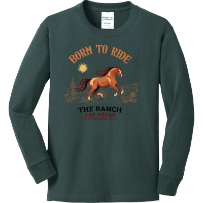 Youth Long Sleeve Core Cotton Tee
