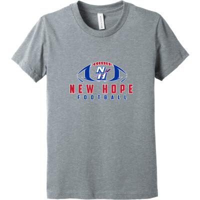 Bella+Canvas Youth Heather CVC Tee