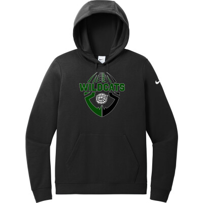 Nike Women's Club Fleece Sleeve Swoosh Pullover Hoodie