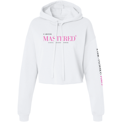 Iconic Presence Power Cropped Fleece Hoodie