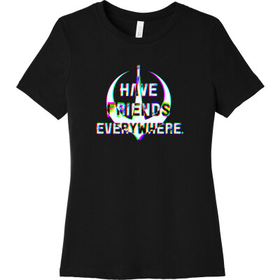 Friends And/Or Collaborators - Women's Relaxed Jersey Short Sleeve Tee