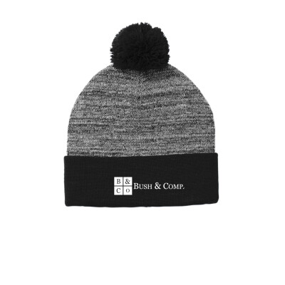 Heather Pom Pom Beanie