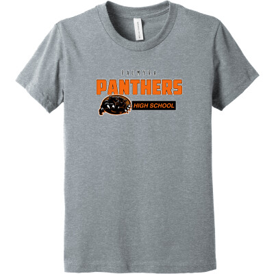 Bella+Canvas Youth Heather CVC Tee