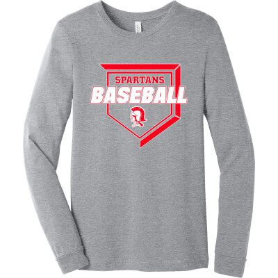 Bella+Canvas Unisex Heather CVC Long Sleeve Tee