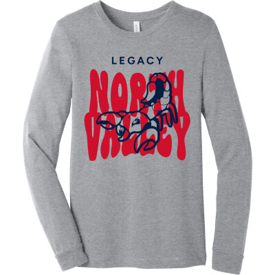 Unisex Heather CVC Long Sleeve Tee