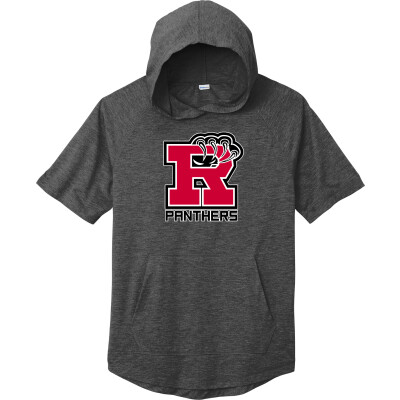 Tri-Blend Wicking Short Sleeve Hoodie