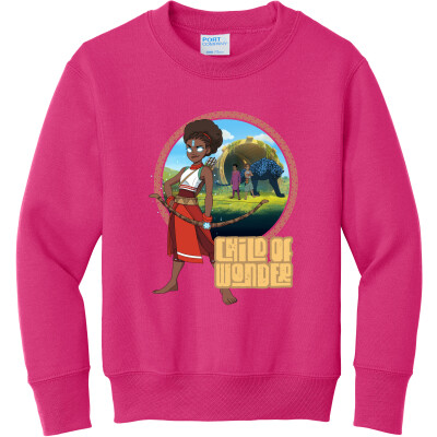 Iyanu Divine Powers Youth Fleece Crewneck