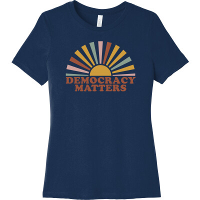 Democracy Matters - Women's Short Sleeve T-Shirt