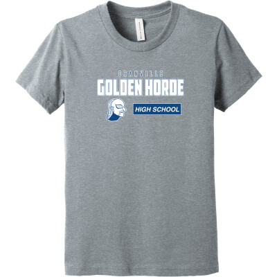 Bella+Canvas Youth Heather CVC Tee
