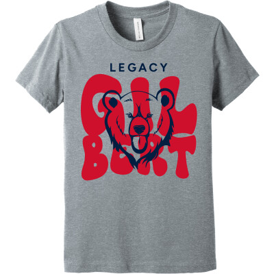 Youth Heather CVC Short Sleeve Tee