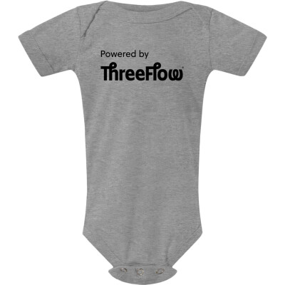 Bella + Canvas Infant Jersey One Piece - V1 Light Grey