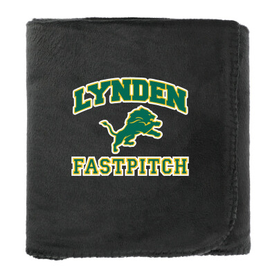 100% Recycled PET Fleece Blanket with RPET Pouch