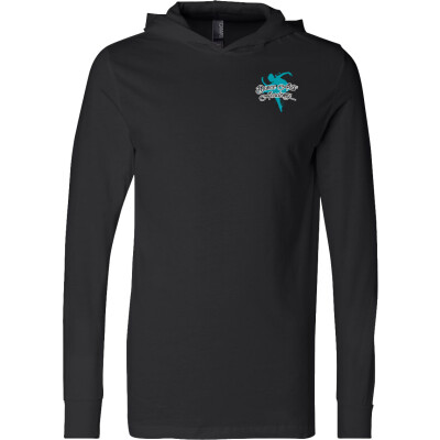 Jersey Hooded Long Sleeve Tee