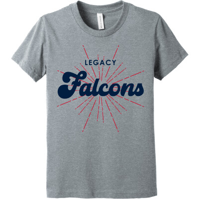 Youth Heather CVC Short Sleeve Tee