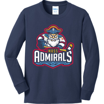 Mass Admirals Youth Long Sleeve Core Cotton Tee