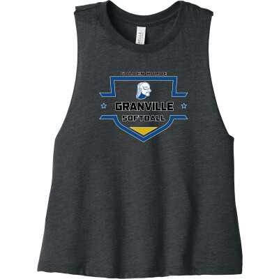 Bella+Canvas Women’s Racerback Cropped Tank