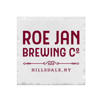 Roe Jan Brewing Co. Square Marble Coaster - Set of 2