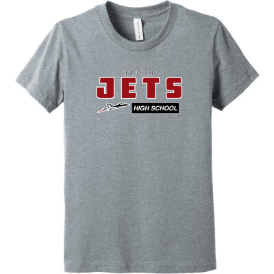 Bella+Canvas Youth Heather CVC Tee