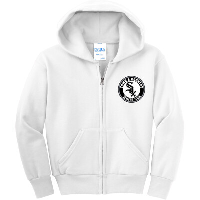 Youth Core Fleece Full-Zip Hooded Sweatshirt
