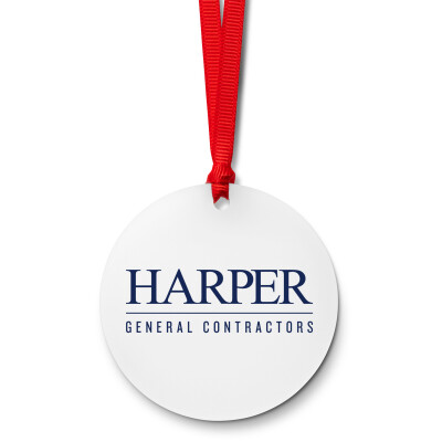 DISTRICT PHOTO Acrylic Round Ornament