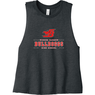 Bella+Canvas Women’s Racerback Cropped Tank