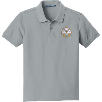 Youth Polo W/ Logo - Pique - Embroidery