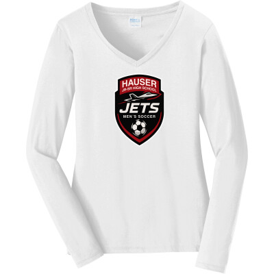 Women's Long Sleeve Fan Favorite V-Neck Tee