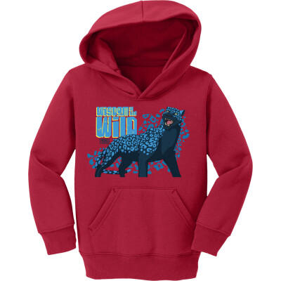 Ekun Wisdom of the Wild Toddler Fleece Pullover Hoodie