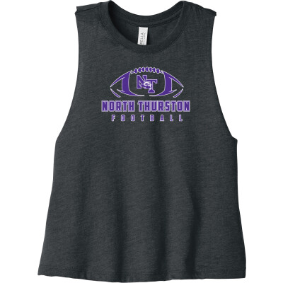 Bella+Canvas Women’s Racerback Cropped Tank