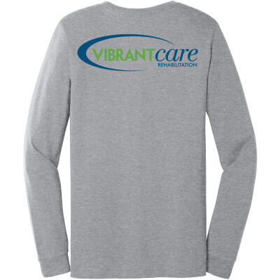 Unisex Heather CVC Long Sleeve Tee