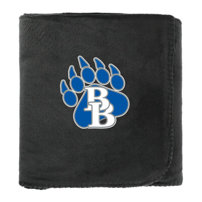 100% Recycled PET Fleece Blanket with RPET Pouch