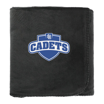 100% Recycled PET Fleece Blanket with RPET Pouch