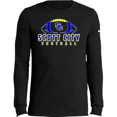 Nike Dri-FIT Cotton/Poly Long Sleeve Tee