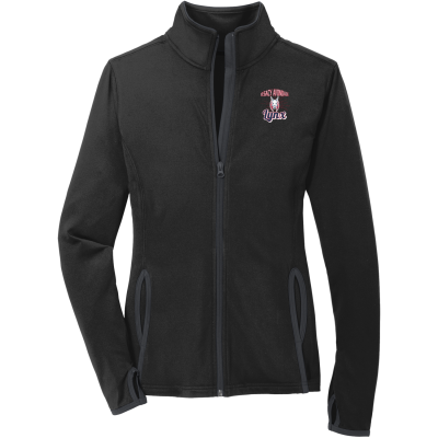 Women's Sport-Wick Stretch Contrast Full-Zip Jacket