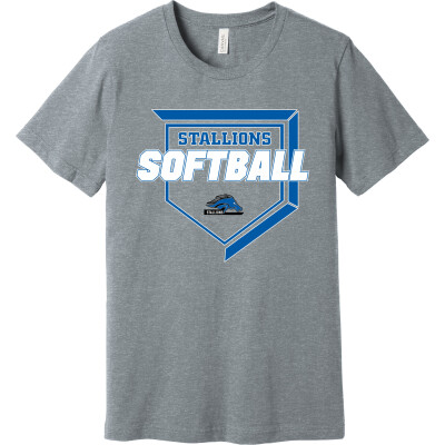 Bella+Canvas Unisex Heather CVC Short Sleeve Tee