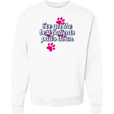 Crewneck Sweatshirt- Paws Down